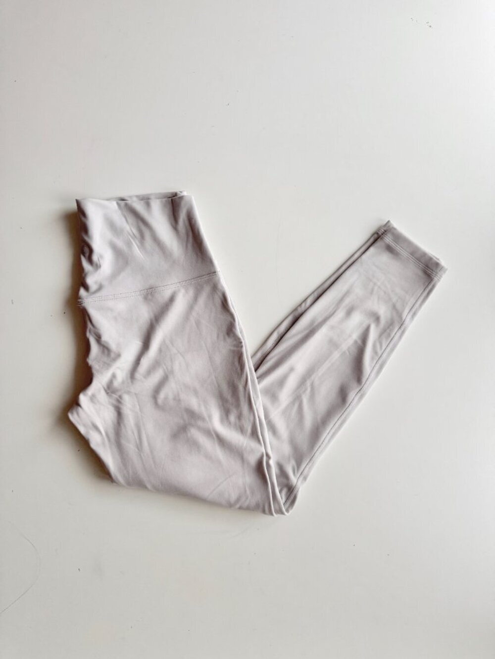 LULULEMON Align 28" Chrome High Rise Lined Full Length Leggings, Size 10